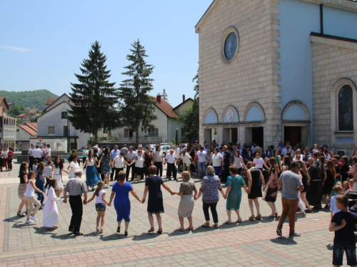 FOTO: Vanjska proslava patrona župe Prozor