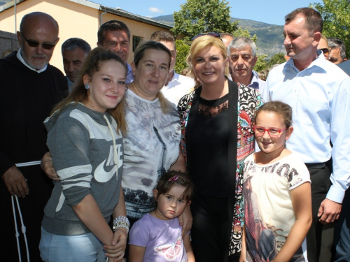 FOTO: Kolinda Grabar Kitarović u Rami