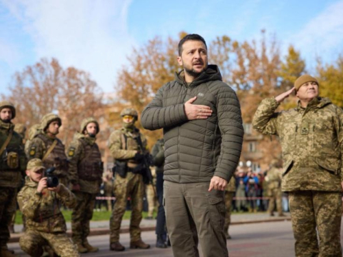 Zelenskij posjetio Herson, Rusi bijesni: Ovo je ruski teritorij