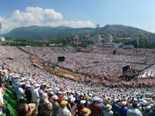 FOTO/VIDEO: Ramci na susretu s papom Franjom u Sarajevu