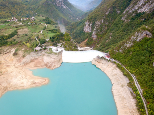 FOTO/VIDEO: Proba temeljnog ispusta brane HE Rama