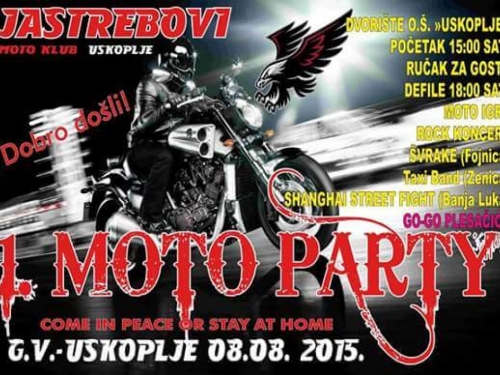 Poziv na prvi Moto party u Uskoplju