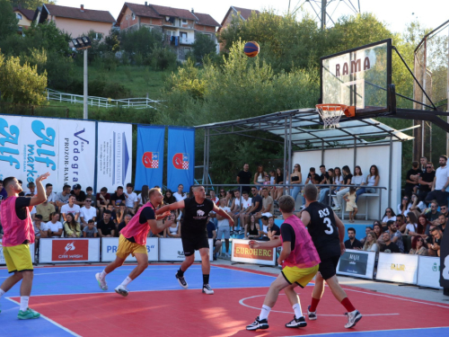 FOTO: U Prozoru počeo 22. Streetball Rama ''Davor Ivančić - Dačo''