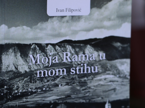 FOTO: Predstavljena knjiga Ivana Filipovića ''Moja Rama u mom stihu''