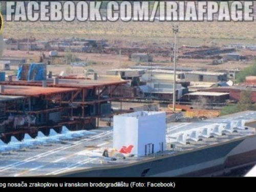 Američki nosač zrakoplova u iranskom brodogradilištu?