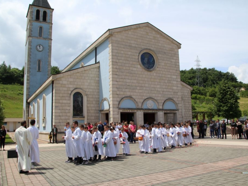 FOTO: Tijelovo u župi Prozor