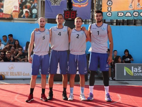 FOTO: Tim ''GOLD UNIST'' iz Splita pobjednik 21. Streetball Rama - Davor Ivančić Dačo