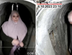 Izraelci objavili video, Sinwar nosi stvari podzemnim tunelom