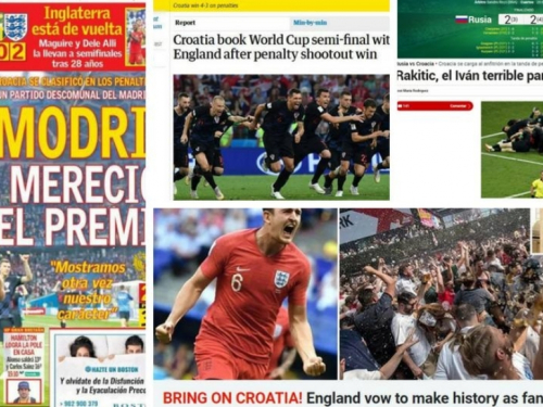 Englezi: Dajte nam Hrvatsku; As: Zlatna lopta je Modrićeva