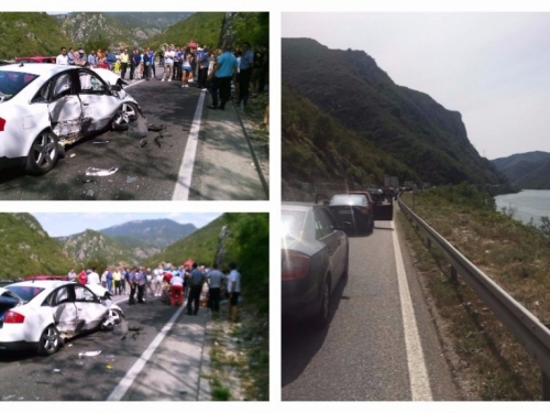 Teška nesreća kod Jablanice, promet potpuno obustavljen