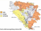 Karta troentitetske BiH prema prijedlogu Međunarodne krizne skupine