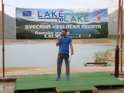 FOTO: Na Ramskom jezeru održana 8. veslačka regata