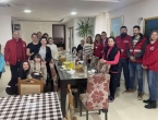 Predstavnici Crvenog križa F BiH posjetili izbjeglice iz Ukrajine u Međugorju