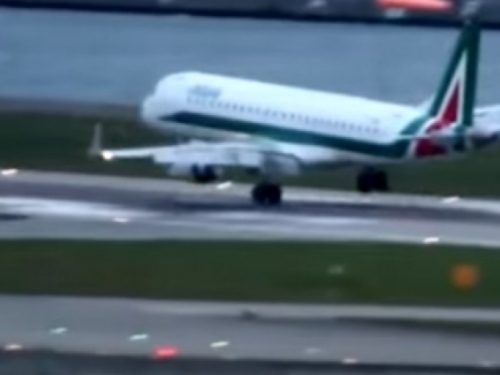VIDEO: Problem sa slijetanjem aviona u Londonu!