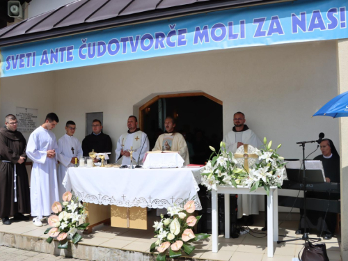 FOTO: Na Pidrišu proslavljen blagdan sv. Ante