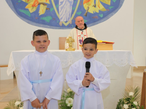FOTO: Prva pričest u župi Rumboci