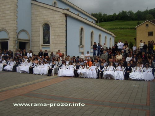 Prva pričest u župi Prozor