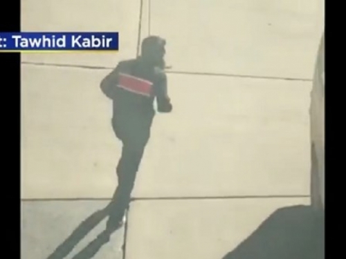 VIDEO: Pojavila se snimka napadača odmah nakon napada