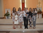 FOTO: U obitelji Sičaja kršteno sedmo dijete