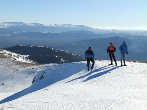 FOTO: Zimski uspon na planinu Radušu