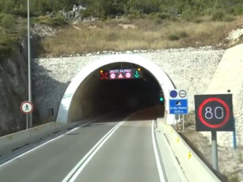 Idućega tjedan u pet navrata zatvara se tunel Sveti Ilija