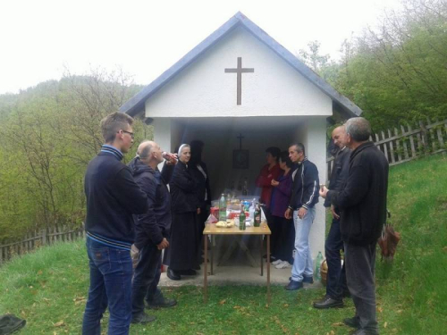 Blagoslov polja i misa na groblju Čelice
