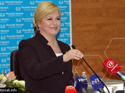 Kolinda: Napadaju me oni koji ne žele da BiH uđe u EU i NATO