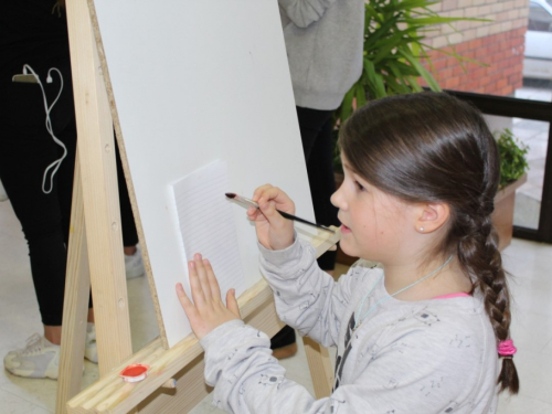 Ramske mažoretkinje Kikići zabavile se na ''Game day with kids''