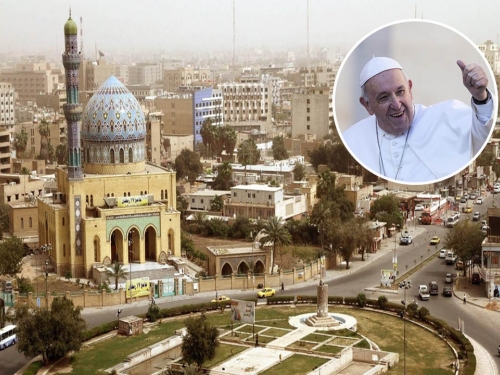 Zbog pape Franje Irak i formalno priznao Božić