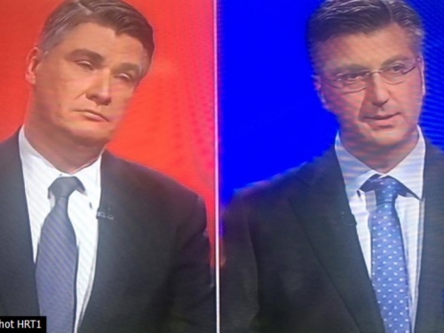 ​Završilo prvo sučeljavanje dvojice najmoćnijih hrvatskih političara