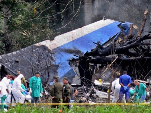 U padu avionu na Kubi čak 110 mrtvih