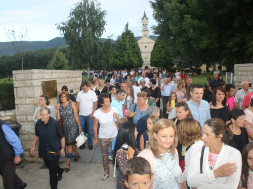 FOTO: Misa Uočnica na Šćitu - Velika Gospa 2018.