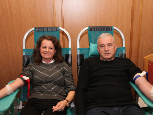 FOTO: Uspješna akcija dobrovoljnog darivanja krvi u Prozoru