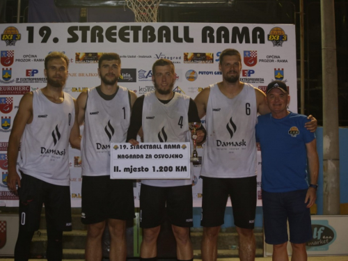 FOTO: Ekipa ''Makarska 3x3'' pobjednik 19. Streetball Rama 2021.