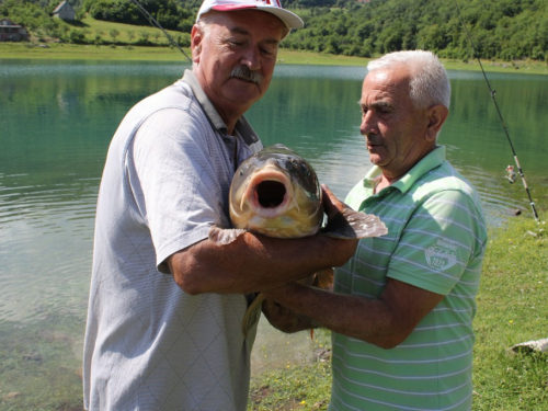 FOTO/VIDEO: U Ramskom jezeru uhvaćen šaran kapitalac od 28,4 kg