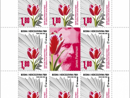 HP Mostar poštanskom markom obilježava Međunarodni dan Parkinsonove bolesti