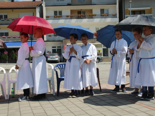 FOTO: Vanjska proslava patrona župe Prozor