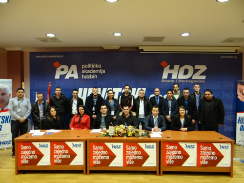 Novo vodstvo Županijske organizacije Mladeži HDZ BiH HNŽ