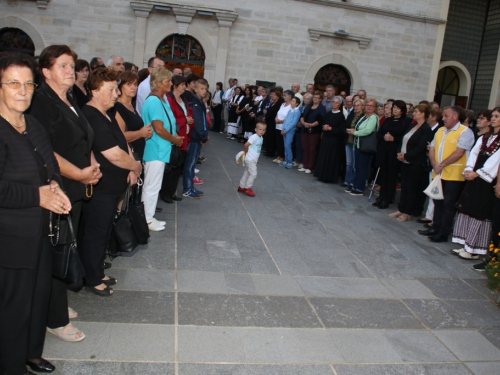 FOTO: Misa Uočnica povodom proslave Male Gospe na Šćitu