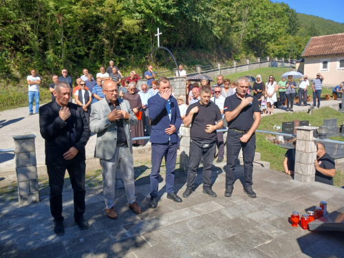 FOTO: Na Hudutskom obilježena 32. obljetnica stradanja Hrvata
