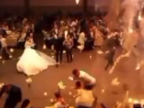 Vatromet izazvao strašan požar na svadbi u Iraku. Najmanje 100 mrtvih