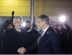 Plenković u Mostaru s biskupom Palićem