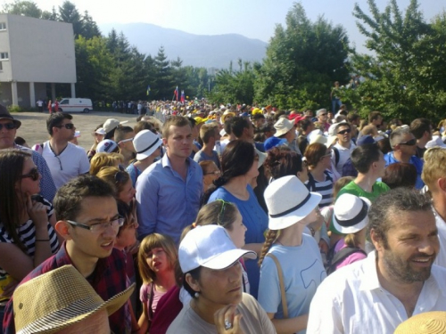 FOTO/VIDEO: Ramci na susretu s papom Franjom u Sarajevu