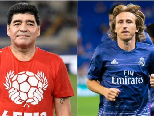 Maradona objasnio zašto je 'mali' Modrić tako moćan na terenu!