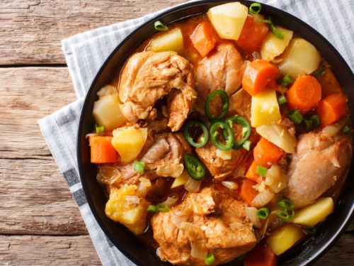 Recept za fino varivo od piletine i krumpira