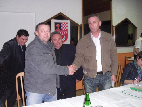 Foto: Dragan Kapčević novi predsjednik Ramske zajednice Požega