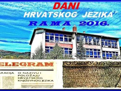 Dani hrvatskog jezika - Rama 2016.