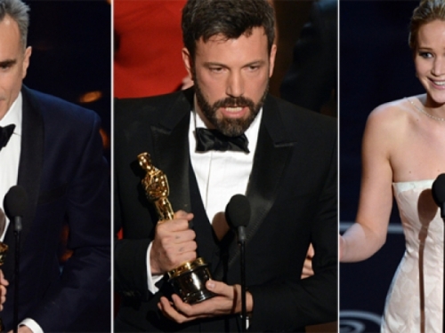 Oscar za najbolji film pripao 'Argu': Najbolji glumci Jennifer Lawrence i Daniel Day Lewis!
