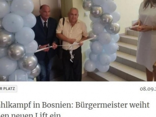 Austrijski list ismijao otvaranje lifta: Zamislite gradonačelnika Beča u ovakvoj situaciji