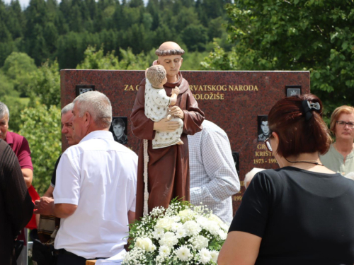 FOTO: Na Pidrišu proslavljen blagdan sv. Ante